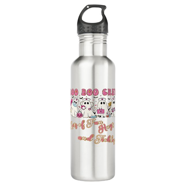 Paediactric Nurse Fun Halloween Design Essential T 710 Ml Water Bottle (Front)