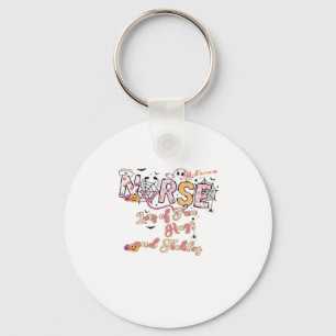 Paediactric Nurse Fun Halloween Design Essential T Key Ring