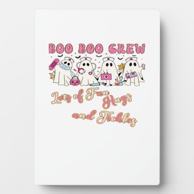 Paediactric Nurse Fun Halloween Design Essential T Plaque (Front)