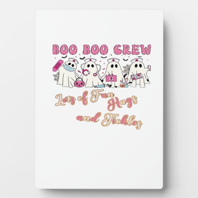 Paediactric Nurse Fun Halloween Design Essential T Plaque (Front)