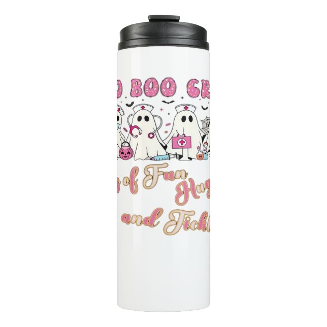 Paediactric Nurse Fun Halloween Design Essential T Thermal Tumbler (Front)