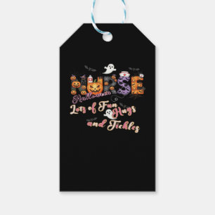 Paediactrics Nurse Fun Halloween Design Essential Gift Tags