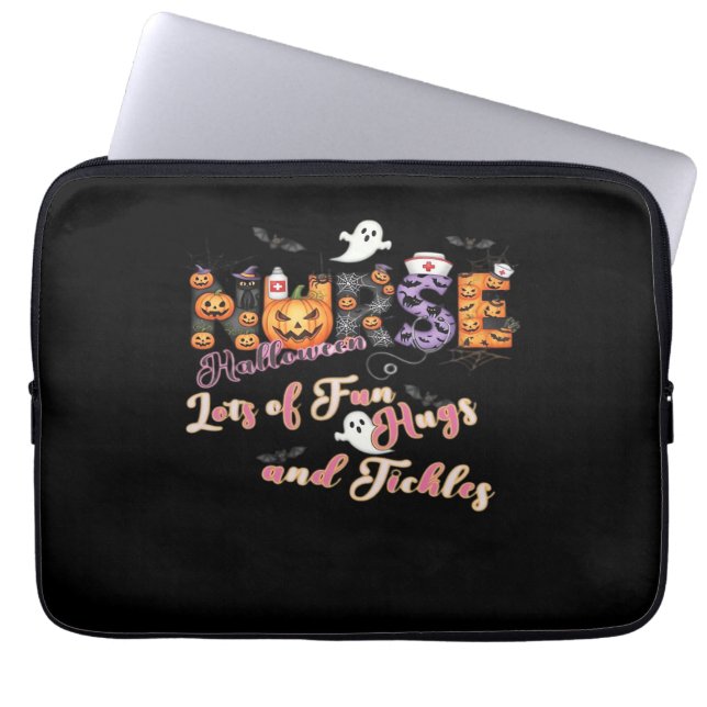 Paediactrics Nurse Fun Halloween Design Essential  Laptop Sleeve (Front)