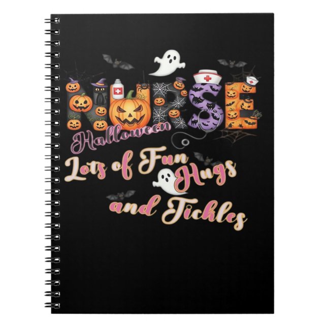 Paediactrics Nurse Fun Halloween Design Essential  Notebook (Front)