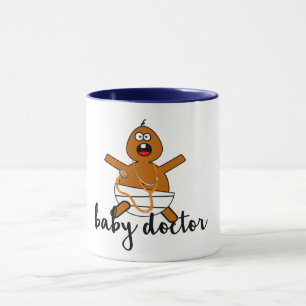 paediatrician baby doctor medical pun funny mug