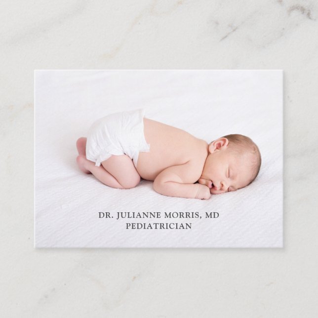 Paediatrician Business Card (Front)
