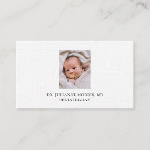 Paediatrician Business Card