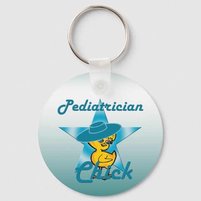 Paediatrician Chick #7 Key Ring (Front)