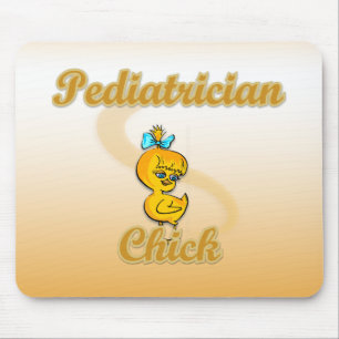 Paediatrician Chick Mouse Mat