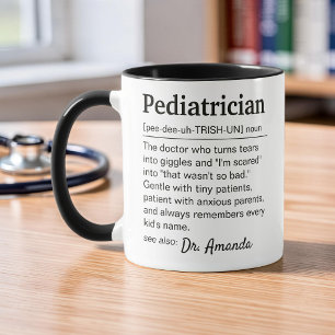 Paediatrician Definition Personalised Appreciation Mug