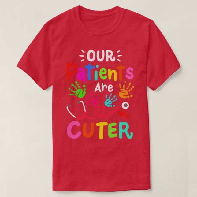 Paediatrician Paediatrics Nurse 1 T-Shirt (Design Front)