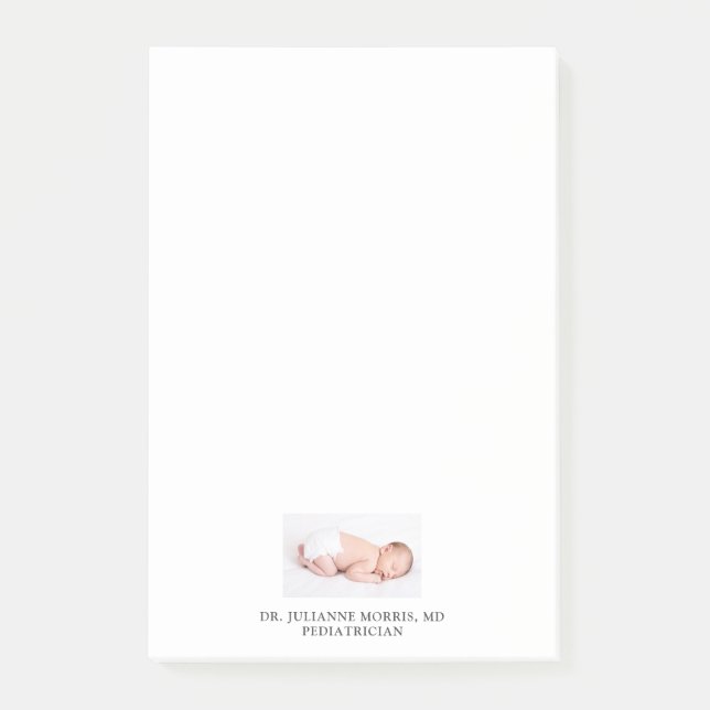 Paediatrician Physician Post-it Notes (Front)