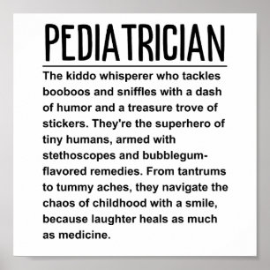 Paediatrician  poster