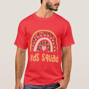 Paediatrician Rainbow Peds Squad Paediatrics Nurse T-Shirt