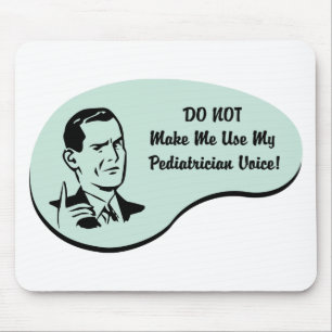 Paediatrician Voice Mouse Mat