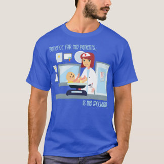 PaediatricianPediatrician Love on Dk Blue T-Shirt