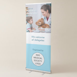 Paediatrics Child Physician Medical Conference Retractable Banner