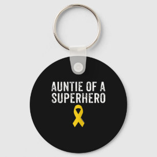 Paediatrics Childhood Cancer Awareness Auntie Of A Key Ring