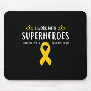 Paediatrics Childhood Cancer Awareness Nurse Gifts Mouse Mat