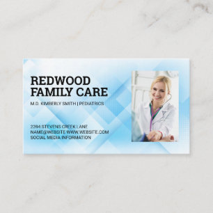Paediatrics Doctor   Medicine   Physician Business Card