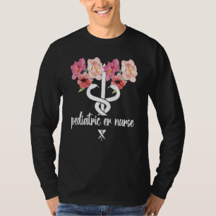 Paediatrics Er Nurse Caduceus Peds Emergency Nursi T-Shirt