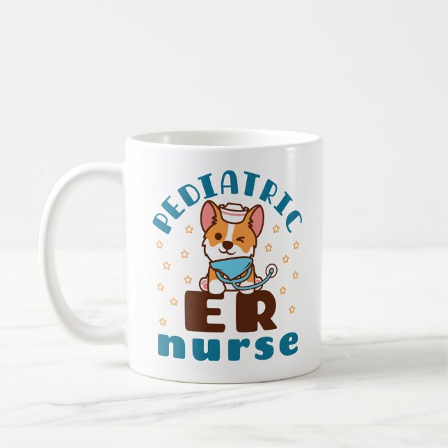 Paediatrics ER Nurse Coffee Mug (Left)