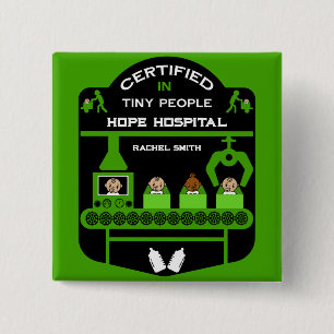 Paediatrics Nurse Appreciation gifts 15 Cm Square Badge