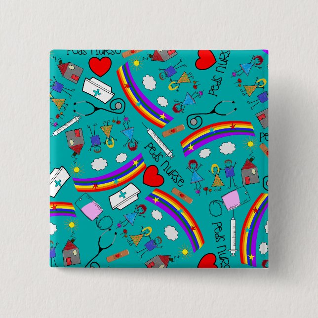 Paediatrics Nurse Buttons (Front)