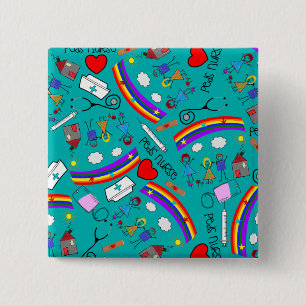 Paediatrics Nurse Buttons