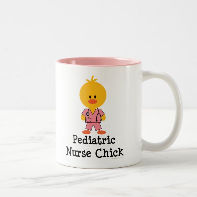 Paediatrics Nurse Chick Mug (Right)