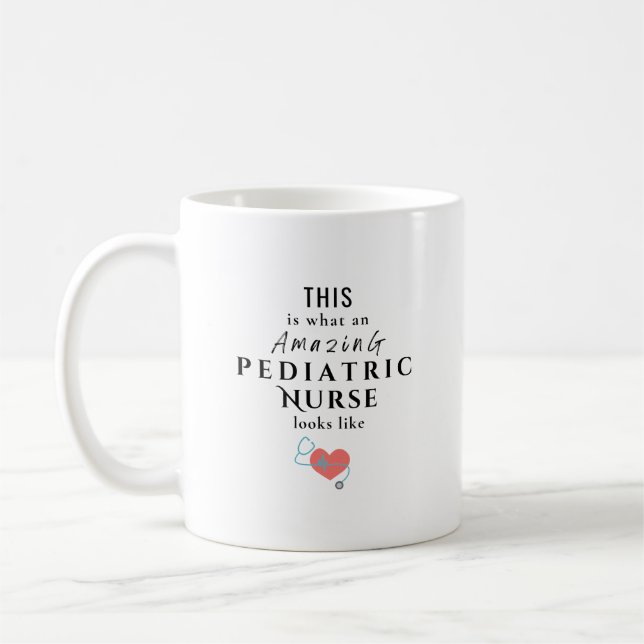 Paediatrics Nurse Coffee Mug (Left)