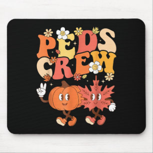 Paediatrics Nurse Crew Thanksgiving Cute Pumpkin P Mouse Mat