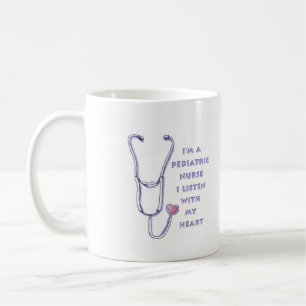 Paediatrics Nurse Heart  Coffee Mug