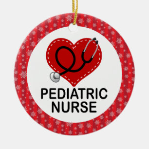 Paediatrics Nurse Job Gift Ornament