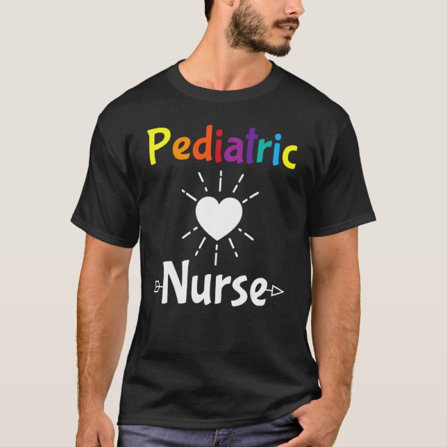 Paediatrics Nurse Medical Nursing Paediatrics Medi T-Shirt (Front)