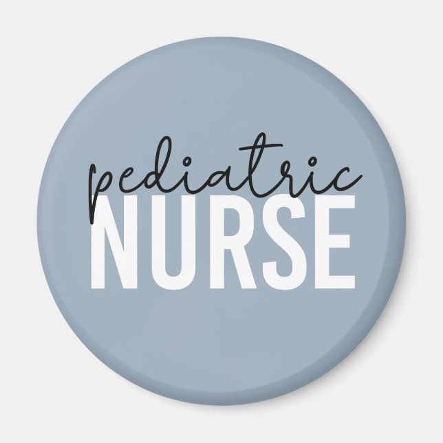 Paediatrics Nurse Peds Nurse Appreciation Gift Magnet (Front)