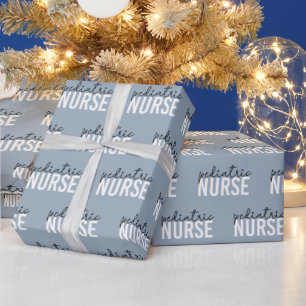 Paediatrics Nurse Peds Nurse Appreciation Gift Wrapping Paper