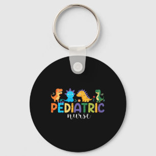Paediatrics Nurse Peds Nursing Dinosaur Appreciati Key Ring