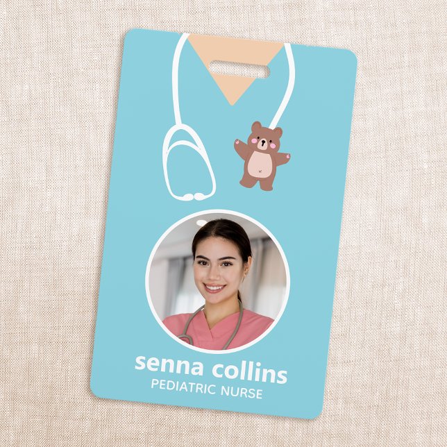 Paediatrics Nurse Photo ID Badge (Creator Uploaded)