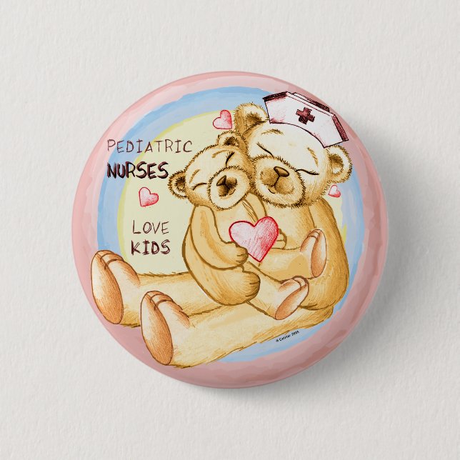 Paediatrics Nurse Pin (Front)