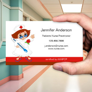 Paediatrics Nurse Practioner Business Card