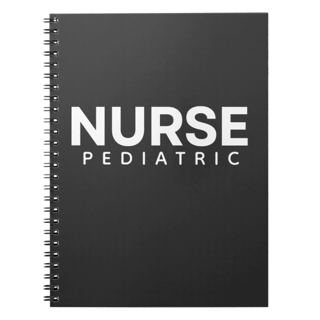 Paediatrics Nurse Professional Role Identity Notebook (Front)