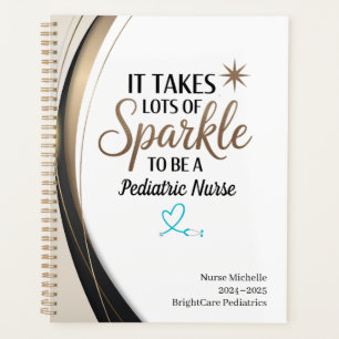 Paediatrics Nurse Sparkle Planner – Personalised