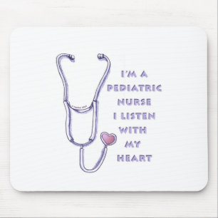Paediatrics Nurse Stethoscope Mouse Mat