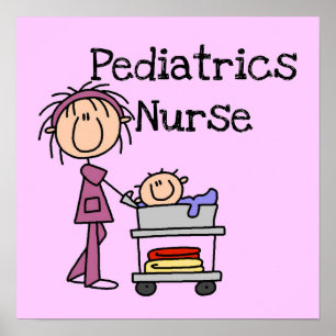 Paediatrics Nurse Tshirts and Gifts Poster