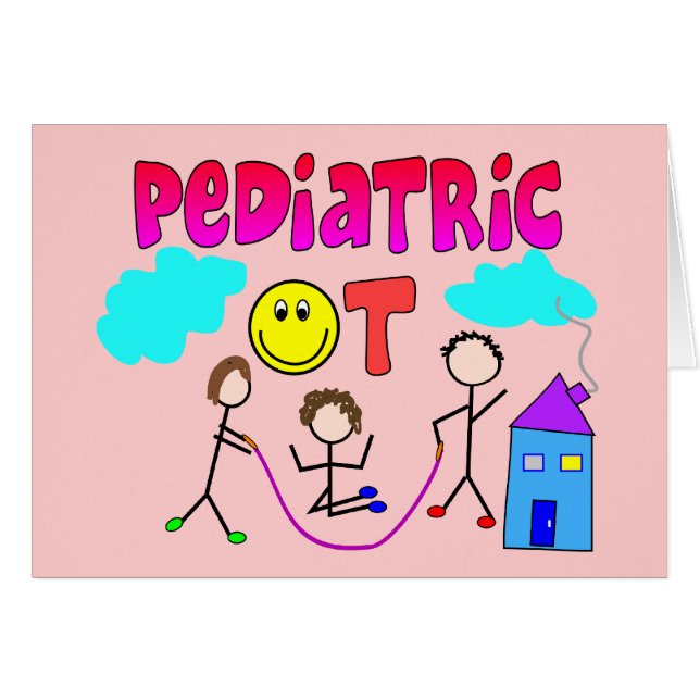 Paediatrics Occupational Therapist Gifts (Front Horizontal)