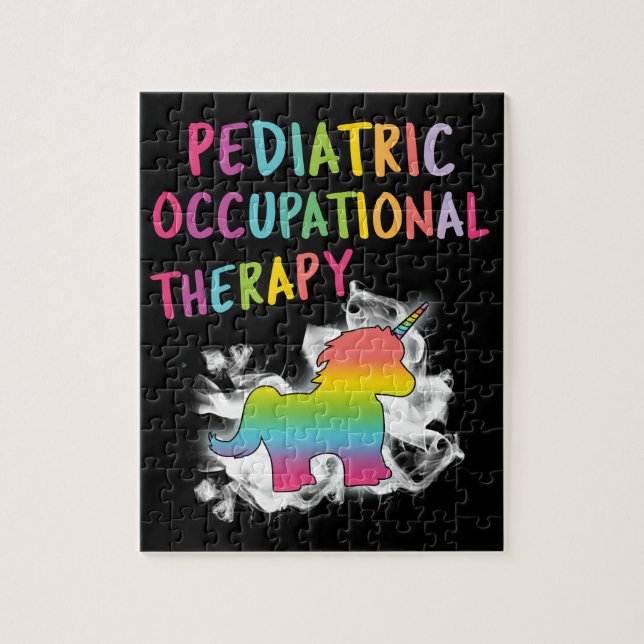 Paediatrics Occupational Therapy OT Jigsaw Puzzle (Vertical)