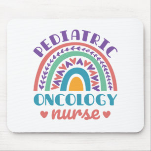 Paediatrics Oncology Nurse Rainbow Mouse Mat
