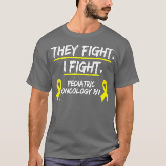 Paediatrics Oncology Nurse  RN Childhood Cancer  T-Shirt