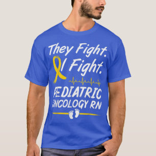Paediatrics Oncology Nurse Shirt RN Childhood Canc